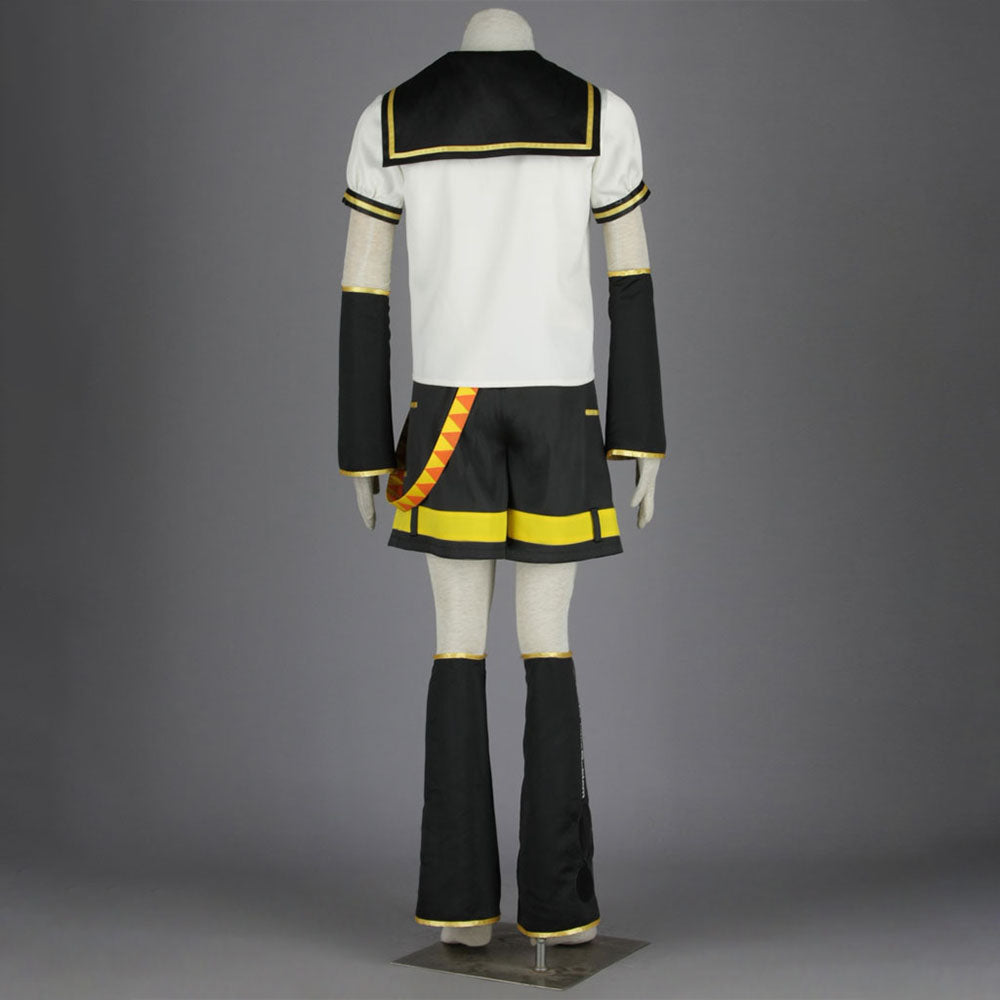 Vocaloid Costumes Kagamine Len Cosplay full Outfit with Accessories Men and Kids