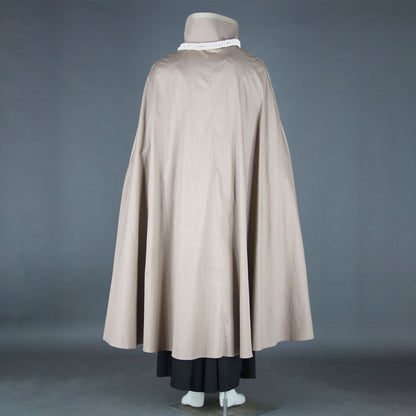 Anime Soul Warrior Final War Brown Cloak Cosplay Costume full Outfit for Men Kids