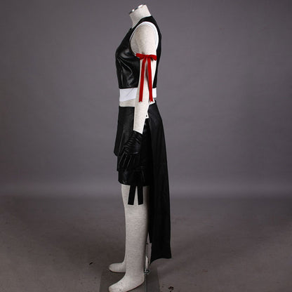 Game Final Fantasy 7 Tifa Lockhart Cosplay Costume Outfit with Accessories Women Kids Halloween