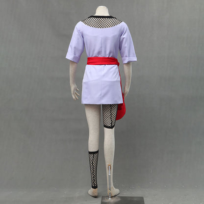 Anime Sand Village Giant Fan Kunoichi Exam Cosplay Costume Women Kids Halloween