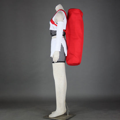 Anime 7-Tailed Insect Warrior Ninja Cosplay Costume with Sandals for Women Kids