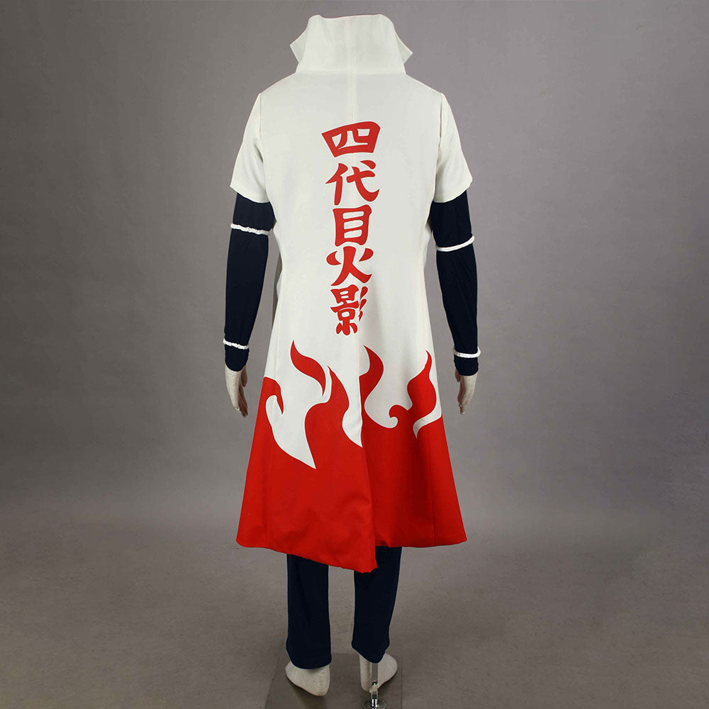 Anime Naruto Shippuden Cosplay 4th Hokage Namikaze Minato Costume Men Kids Halloween