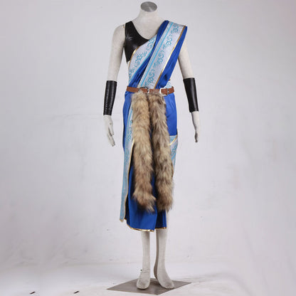 Game Final Fantasy 13 Oerba Yun Fang Cosplay Costume with Accessories Women Kids Halloween