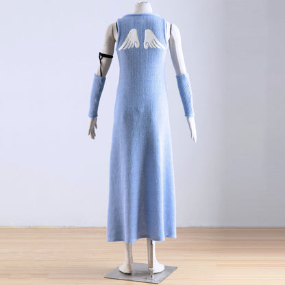Game Final Fantasy 8 Riona Cosplay Costumes with Accessories Women Kids Halloween