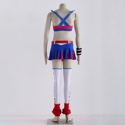 Halloween Game Lollipop Chainsaw Juliet Cheerleading Costume Cosplay full Suits Women and Kids