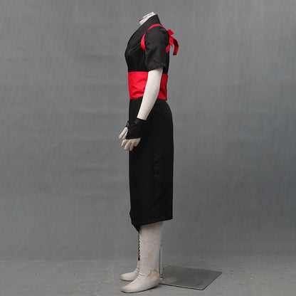 Anime Giant Fan Master Girl Sand Ninja Exam Cosplay Cosutme Outfit for Women Kids