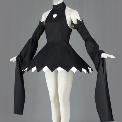 Anime Soul Eater Demon Cat Beja Cosplay Costume Outfits with Hat Women and Kids Halloween