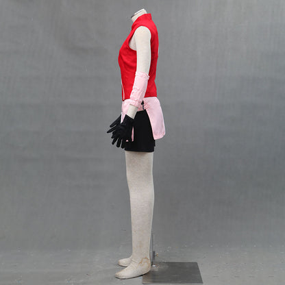 Anime Inspired Pink Medical Ninja Cosplay Costume for Women Kids Halloween