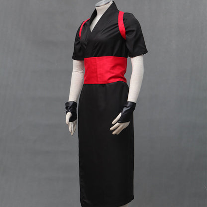 Anime Giant Fan Master Girl Sand Ninja Exam Cosplay Cosutme Outfit for Women Kids