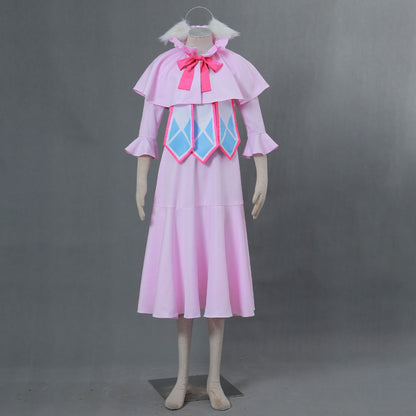 Anime Fairy Tail Mavis Vermillion The First Guild Master Cosplay Costume Women Kids Halloween