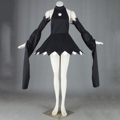 Anime Soul Eater Demon Cat Beja Cosplay Costume Outfits with Hat Women and Kids Halloween