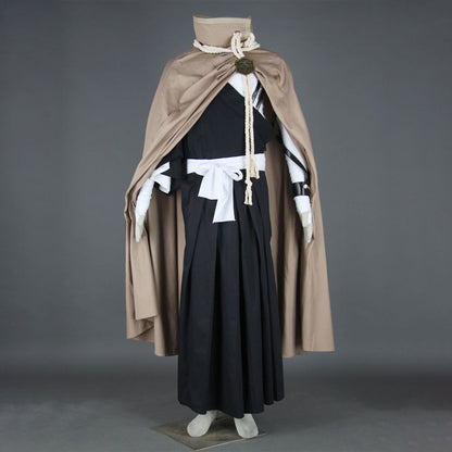 Anime Soul Warrior Final War Brown Cloak Cosplay Costume full Outfit for Men Kids
