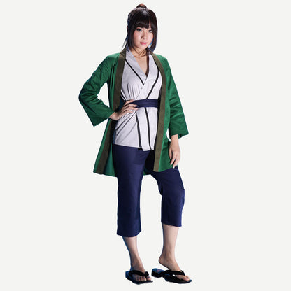 Anime Fifth Village Leader Sannin Master Cosplay Costume full Outfit for Women Kids Halloween