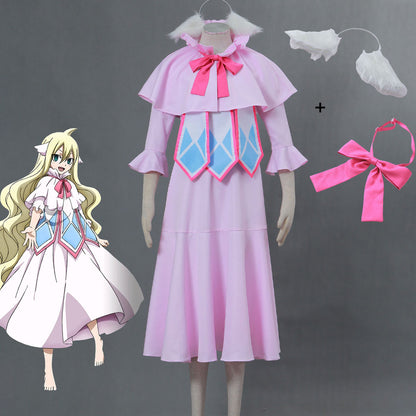 Anime Fairy Tail Mavis Vermillion The First Guild Master Cosplay Costume Women Kids Halloween