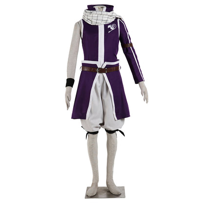 Anime Fairy Tail Big Magic Bucket Traps Natsu Dragneel Cosplay Costume Full Outfit Men Kids Halloween