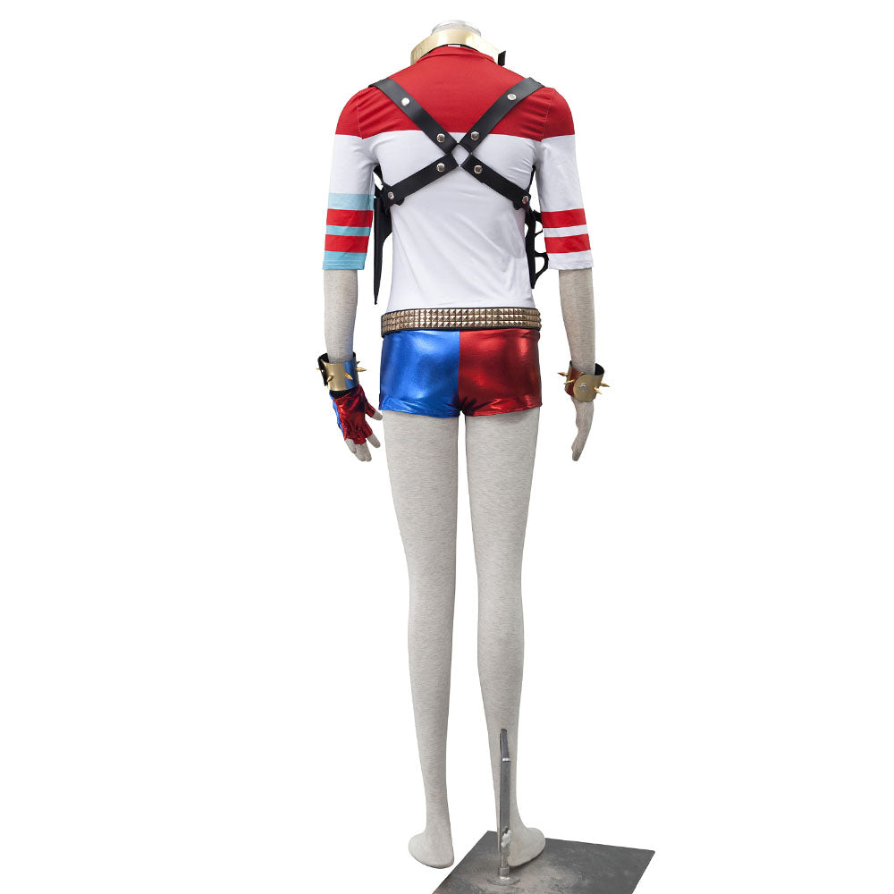 The Suicide Squad Female Joker Harley Quinn Cosplay Costume full Outfits Women and Kids Halloween