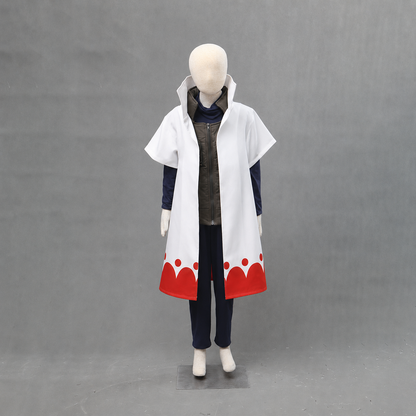 Anime Fourth Village Leader Cosplay Costume for Men Kids Halloween