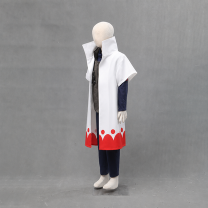 Anime Fourth Village Leader Cosplay Costume for Men Kids Halloween