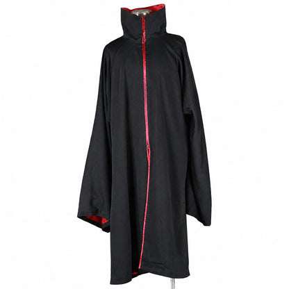 Red Cloud Option Anime One Eye Masked Rogue Ninja Cosplay Cloak for Men Kids Halloween