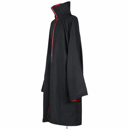 Red Cloud Option Anime One Eye Masked Rogue Ninja Cosplay Cloak for Men Kids Halloween