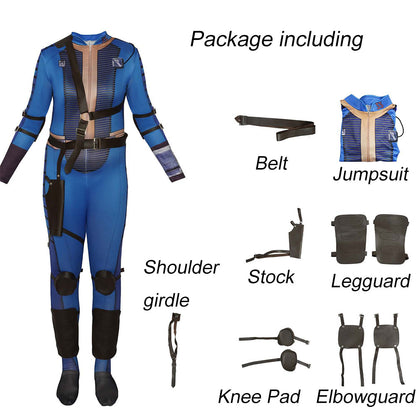 TV Series Fallout Costume Lucy MacLean Costume Jumpsuit full Outfits for Women
