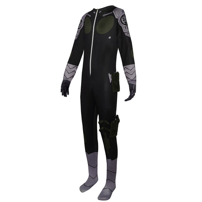 Kaiju No. 8 Costumes Kafka Hibino Defense Force Cosplay Jumpsuit with Accessories for Men