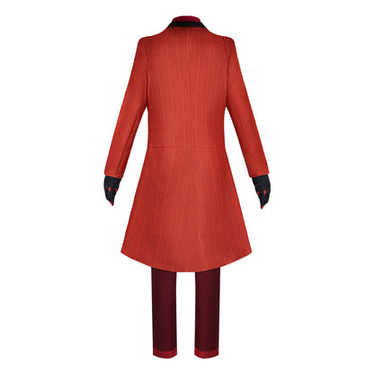 Hazbin Hotel Alastor Cosplay Costume full Outfit for Men Halloween