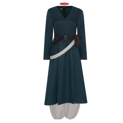 Anime Delicious in Dungeon Costumes Marcille Cosplay Full Outfits Women Halloween