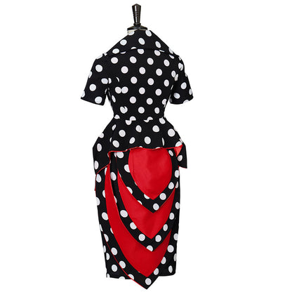 Coraline Costume Coraline's Other Mother Cosplay Black Dress for Women Halloween