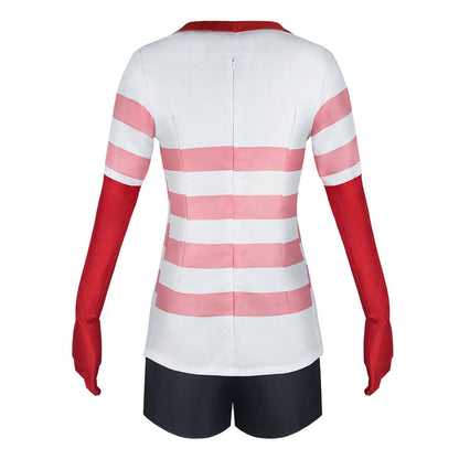Hazbin Hotel Angel Dust Cosplay Costume full Outfit for Women Halloween