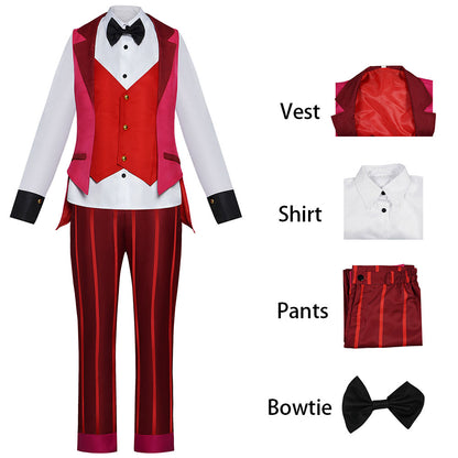 Hazbin Hotel Elizabeth Lilith Magne Cosplay Costume full Outfit for Women and Kids Halloween
