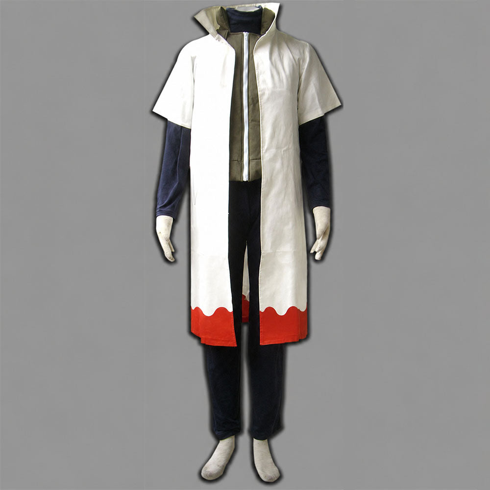 Anime Costume  Fourth Village Leader Cosplay Costume Cloak With Headband