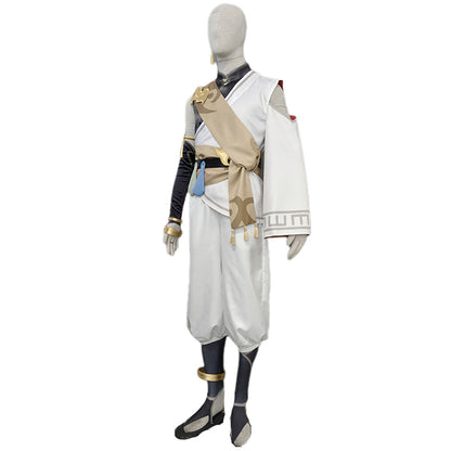 Anime Inspired Mobile Game Desert Ninja Sand Warrior Cosplay Costume Outfit for Men Kids Halloween