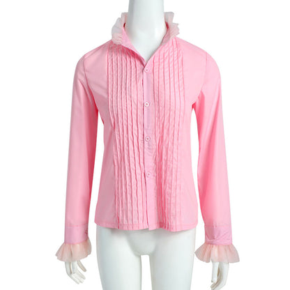 Musical Wicked Costumes Glinda Cosplay Pink full Outfits for Women and Kids