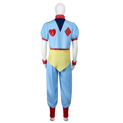 HUNTER×HUNTER Costumes Hisoka Cosplay Black and Blue Costume Full Outfit Men Halloween