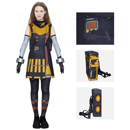 Game Zenless Zone Zero Costume Soldier #11 OBOLS Squad Cosplay Full Outfit Women Halloween