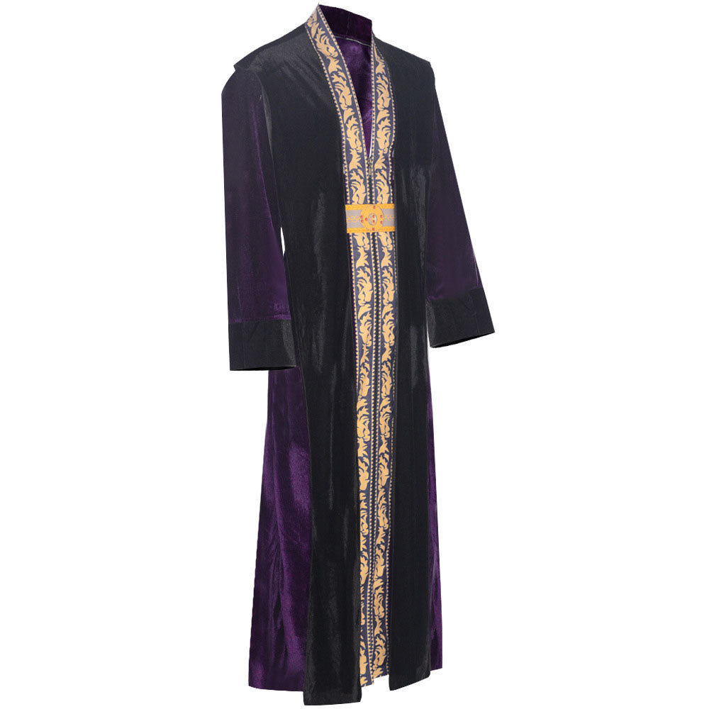 Movie Harry Potter Costumes Albus Percival Wulfric Brian Dumbledore Coslay Long Coat with Hat Men Halloween