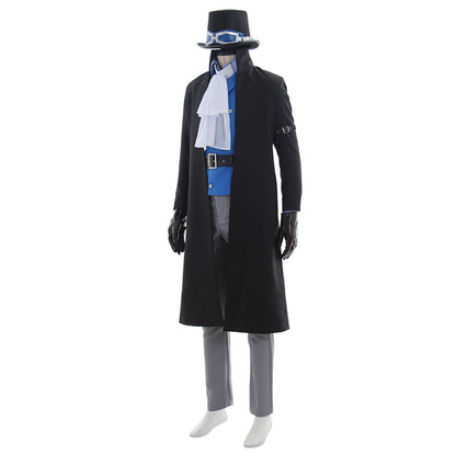 Anime Rebel Gentleman Costume Full Outfit with Hat for Men Halloween