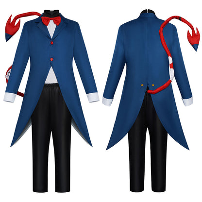 Hazbin Hotel Moxxie Knolastname Cosplay Costume full Outfit for Men and Kids Halloween