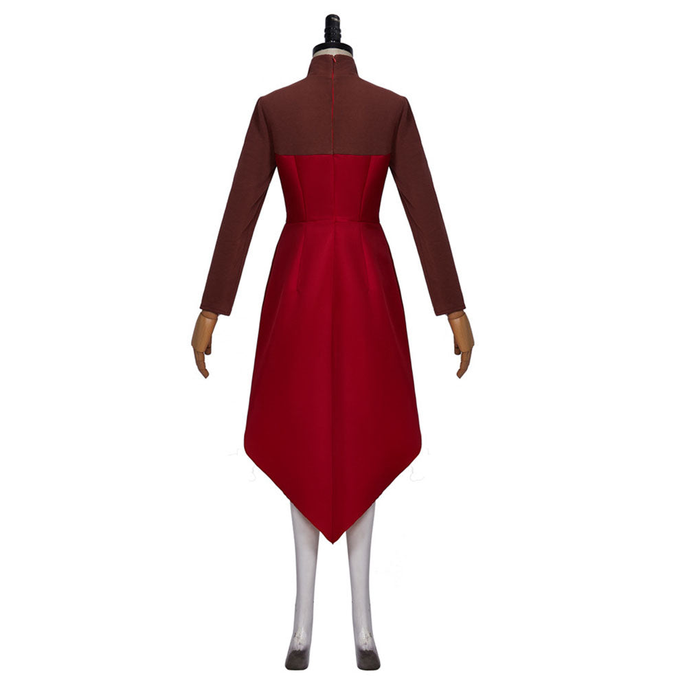 The Owl House Costume Eda Raine king Cosply Dress for Women Halloween