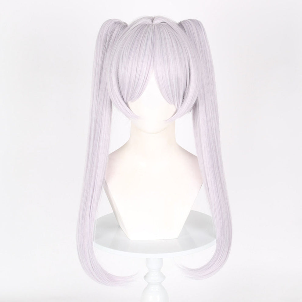 Anime Frieren: Beyond Journey's End Costume Frieren Cosplay Wig with E ...