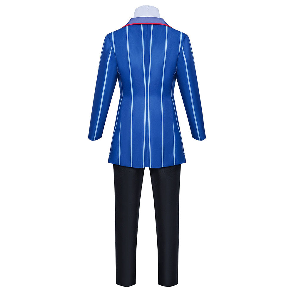 Hazbin Hotel Vox Cosplay Costume full Outfit for Men Halloween