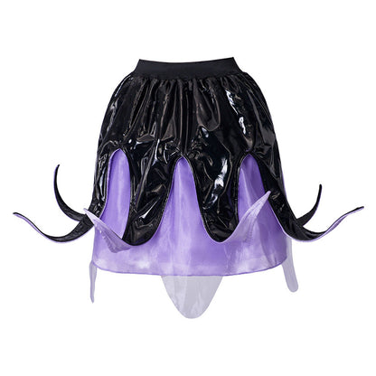 The Little Mermaid Costume Ursula Cosplay Skirt for Women Halloween