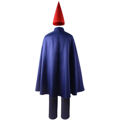 Over the Garden Wall Costumes Wirt Cosplay Full Outfits with Hat for Adults and Kids