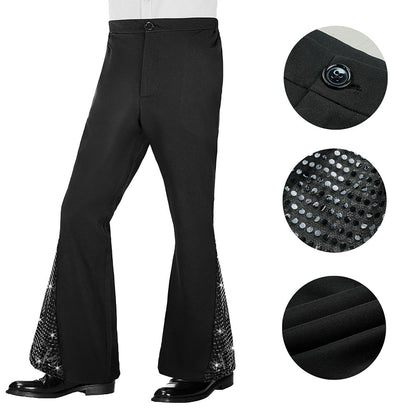 Hip-Hop Vintage Men's suits Party stage Nightclub Shiny Performance Suit Halloween