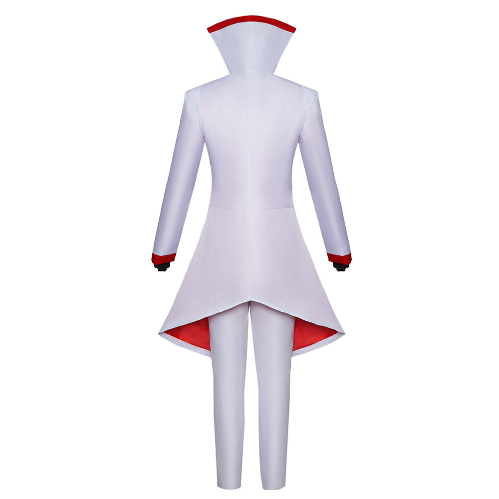 Hazbin Hotel Lucifer Morningstar Cosplay Costume full Outfit for Men and Kids Halloween