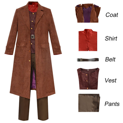 Harry Potter Costumes Giant Rubeus Hagrid Cosplay full Outfit for Men Halloween