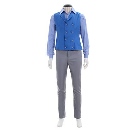 Anime Rebel Gentleman Costume Full Outfit with Hat for Men Halloween