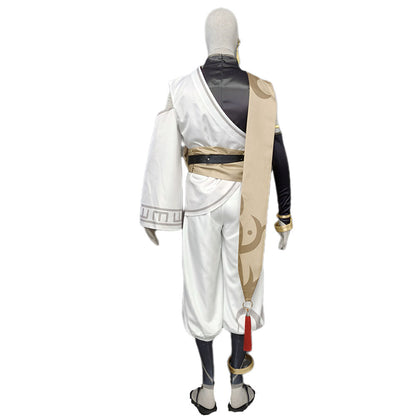 Anime Inspired Mobile Game Desert Ninja Sand Warrior Cosplay Costume Outfit for Men Kids Halloween