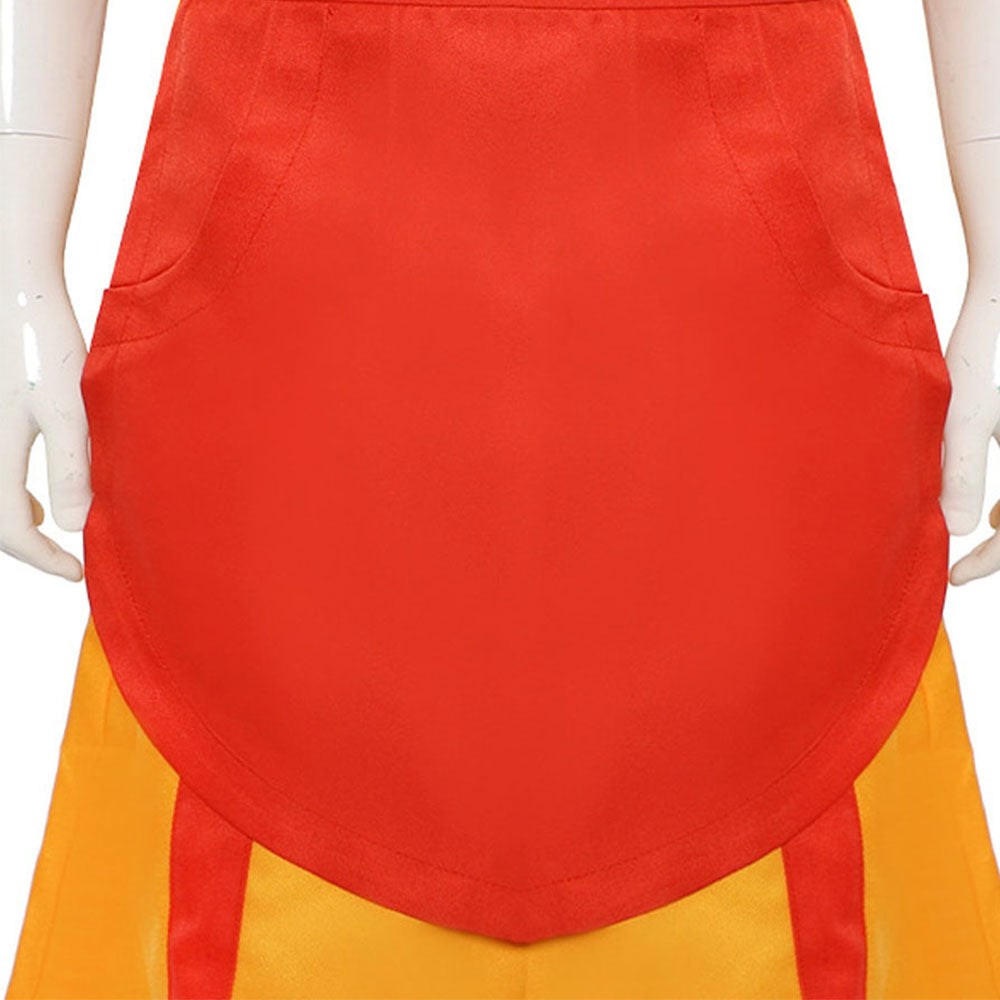 Tow Broke Girls Costume Max and Caroline Cosplay Dress for Women and Kids